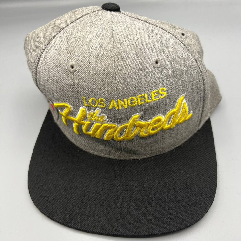 The Hundreds‎ Hat Men Gray Black Snap Back Cap Los Angeles